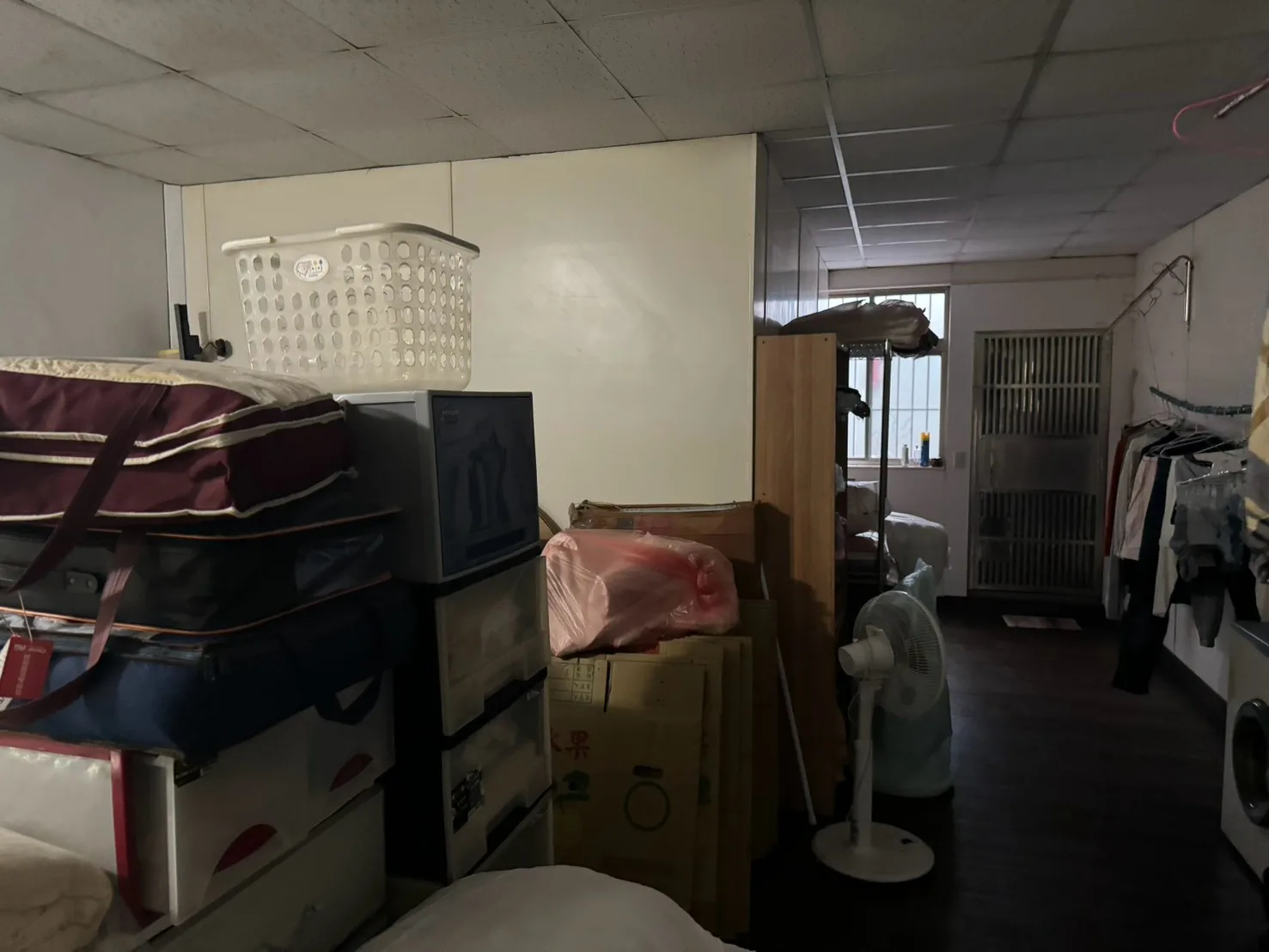 龍潭老屋翻修前的房間與物品收納